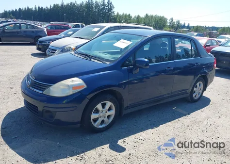 2007 Nissan Versa 1.8Sl z USA, uszkodzony, nr VIN 3N1BC11E17L450479